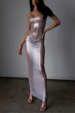 Elegant Sheer Night Out Dress