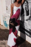Bold Floral Print Sundress