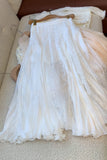 Elegant Pleated Skirt with Lace Detail
