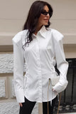 Elegant Long-Sleeve Blouse