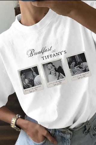 Graphic T-Shirt with Classic Movie Theme