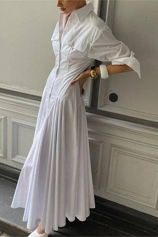 Button-Down Shirt Dress