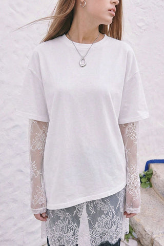 Asymmetrical Layered T-Shirt