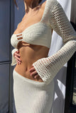 Crochet Skirt Set