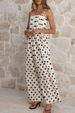 Polka Dot Maxi Dress