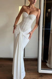 Strapless Sequin Evening Dress