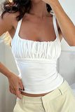 Ruched Front Camisole Top