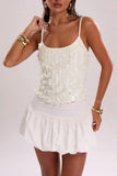 Sequin Embellished Camisole Top