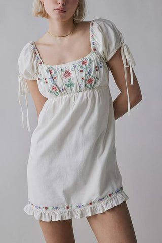 Floral Casual Mini Dress