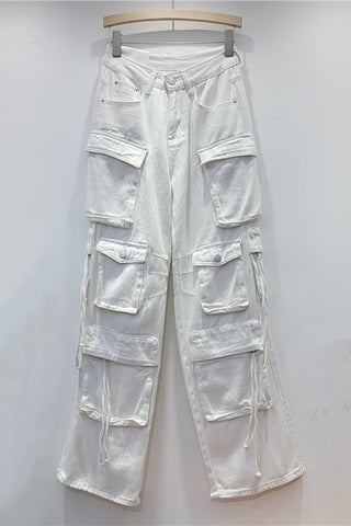 Multi-Pocket Casual Pants