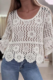 Floral Crochet Blouse
