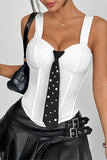 Strappy Tie-Accent Tank Top