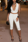 Stylish Halter Pants Set