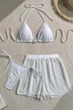 Starfish Accent Bikini and Shorts Set