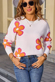 Floral Pattern Sweater