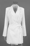 Wrap Blazer Dress