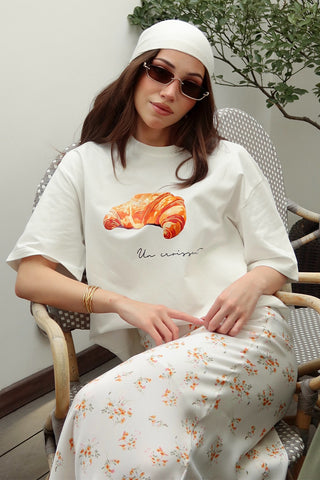 Croissant Graphic Tee