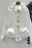 Ruffled Embellished Blouse