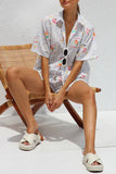 Printed Relaxed Fit Two-Piece Set