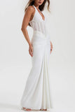 Elegant Halter Evening Gown