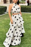 Polka Dot Skirt Set