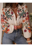 Floral Button-Front Shirt