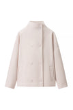 Double-Breasted Minimalist Jacket