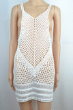 Sleeveless Crochet Beach Cover-Up