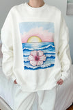 Sunrise Wave Graphic Sweatshirt