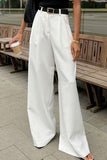 Wide-Leg Casual Pants