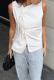 Sleeveless Wrap Front Camisole Top