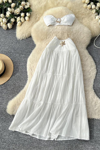 Elegant Two-Piece Skirt Set