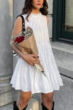 Sleeveless Tiered Casual Dress