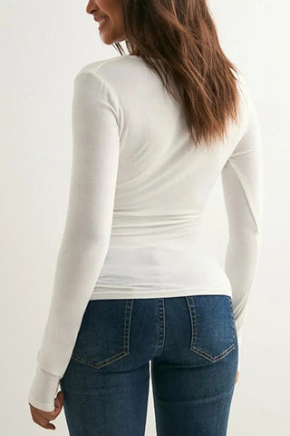 V-Neck Wrap T-Shirt