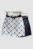 Embellished Mini Skirt