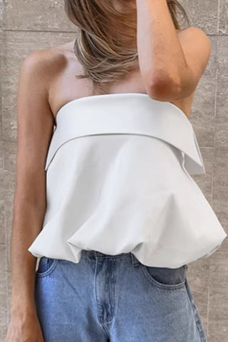 Strapless Layered Tank Top
