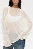Simple Long-Sleeve Crewneck Tee