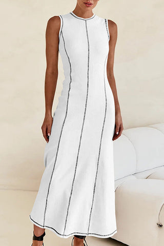 Sleeveless Long Casual Dress