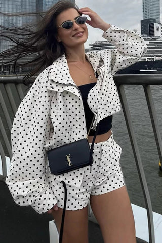 Polka Dot Short Set