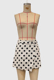 Polka Dot Mini Skirt