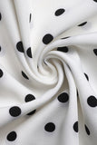 Polka Dot Halter Midi Dress