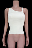 Square Neck Knit Tank Top