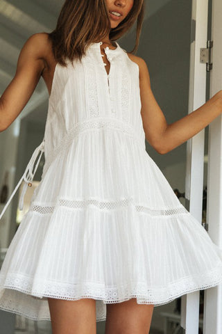 Sleeveless A-Line Casual Dress