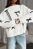 Stylish Bow Detail Sweater