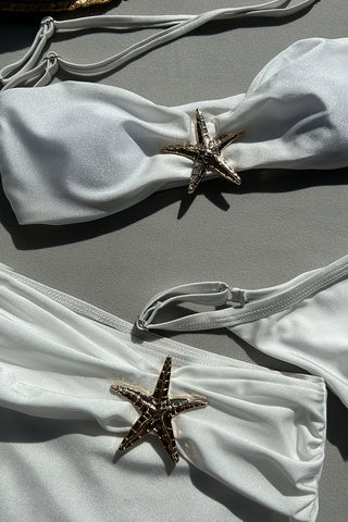 Starfish Embellished Two-Piece Set