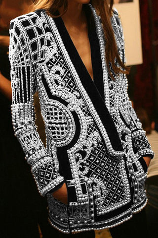 Embellished Statement Blazer