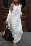 Sleeveless Maxi Casual Dress