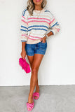 Striped Knit Sweater