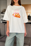 Graphic Croissant T-Shirt