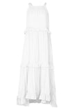 Sleeveless Ruffle Casual Dress